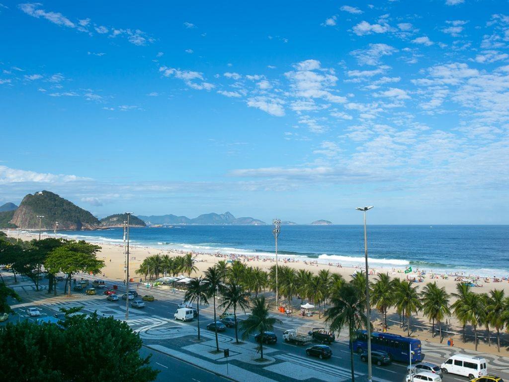 Deslumbrante Vista Para A Praia De Copacabana. Rio de Janeiro Luaran gambar