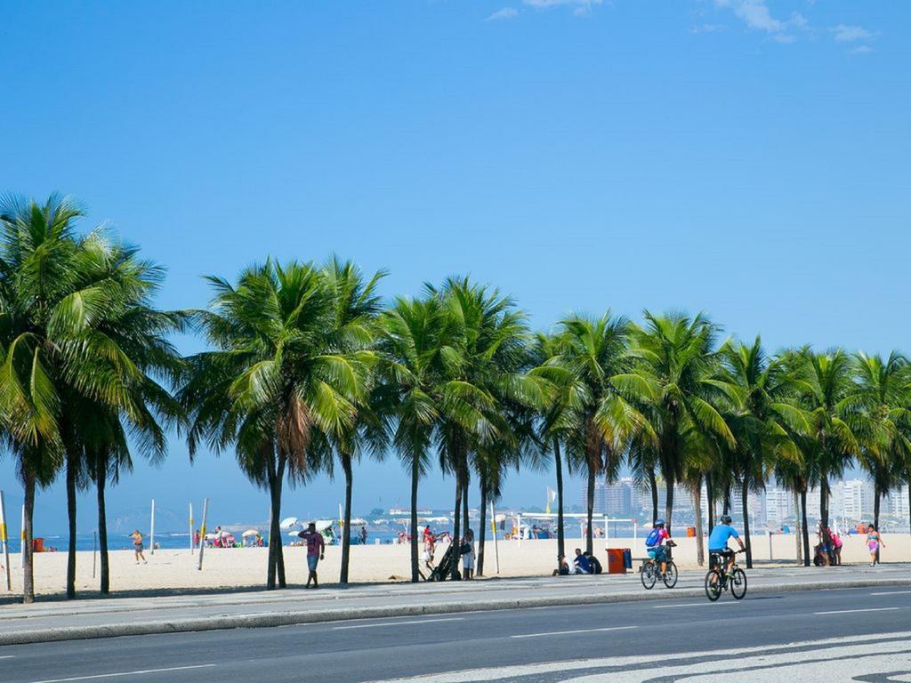 Deslumbrante Vista Para A Praia De Copacabana. Rio de Janeiro Luaran gambar
